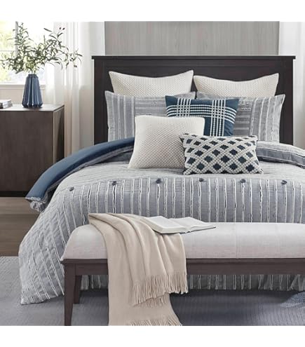 Amazon.com: Madison Park Luxury Comforter Set-Traditional Jacquard