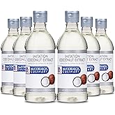 McCormick Culinary Imitation Coconut Extract, 16 fl oz (Pack of 6) - Six 16 Fluid Ounce Bottles of Coconut Flavoring Extract for Baked Goods, Desserts, Beverages and More