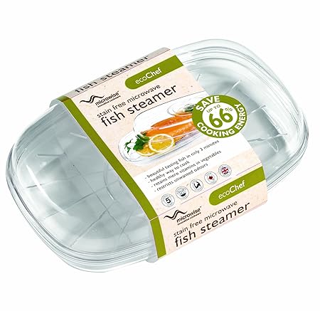 Eco-Chef - Recipiente para cocinar Pescado al Vapor: Amazon ...