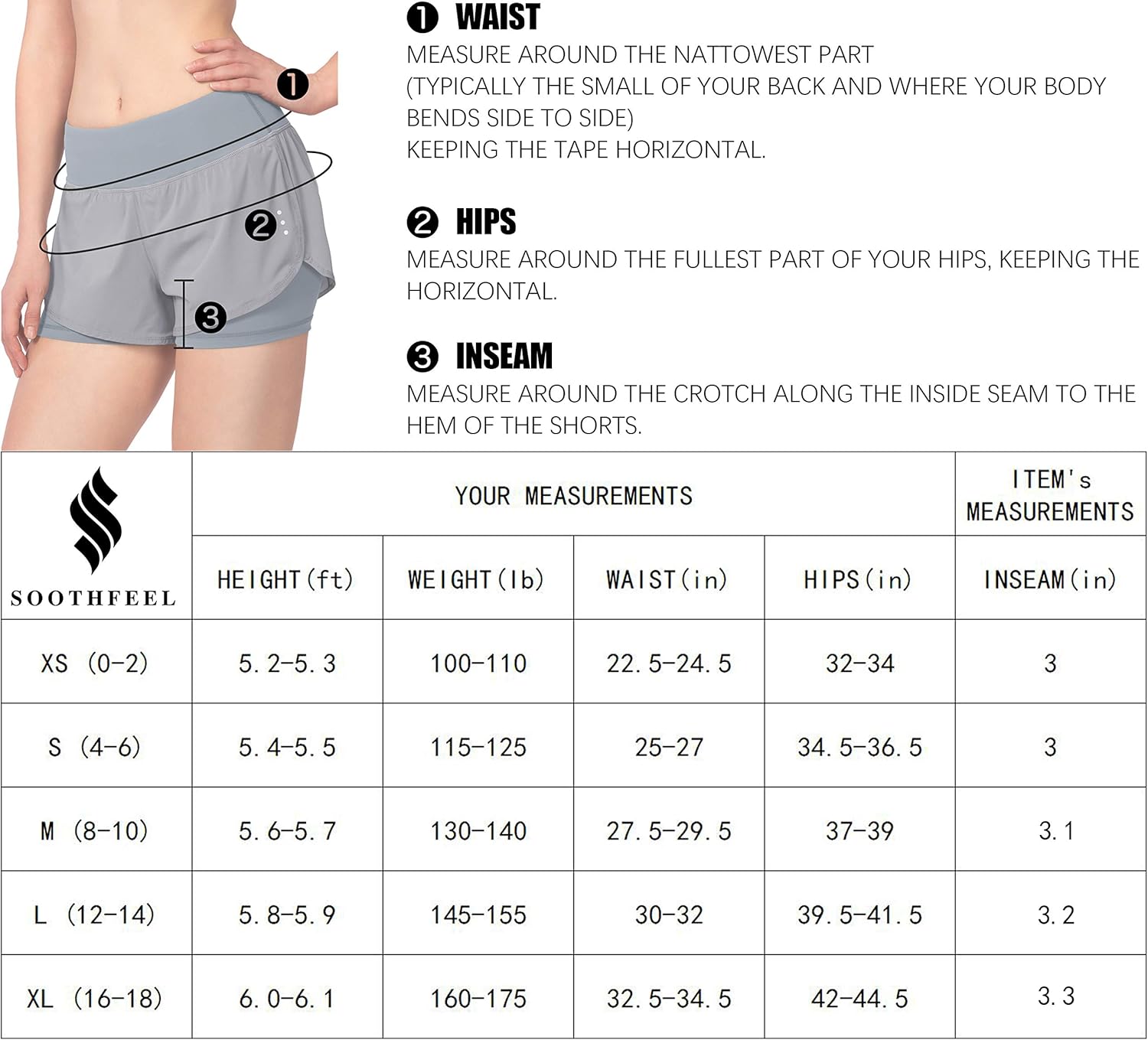 Women’s 2 in 1 Running Shorts Workout Athletic Gym Yoga Shorts for Women with Phone Pockets: Clothing