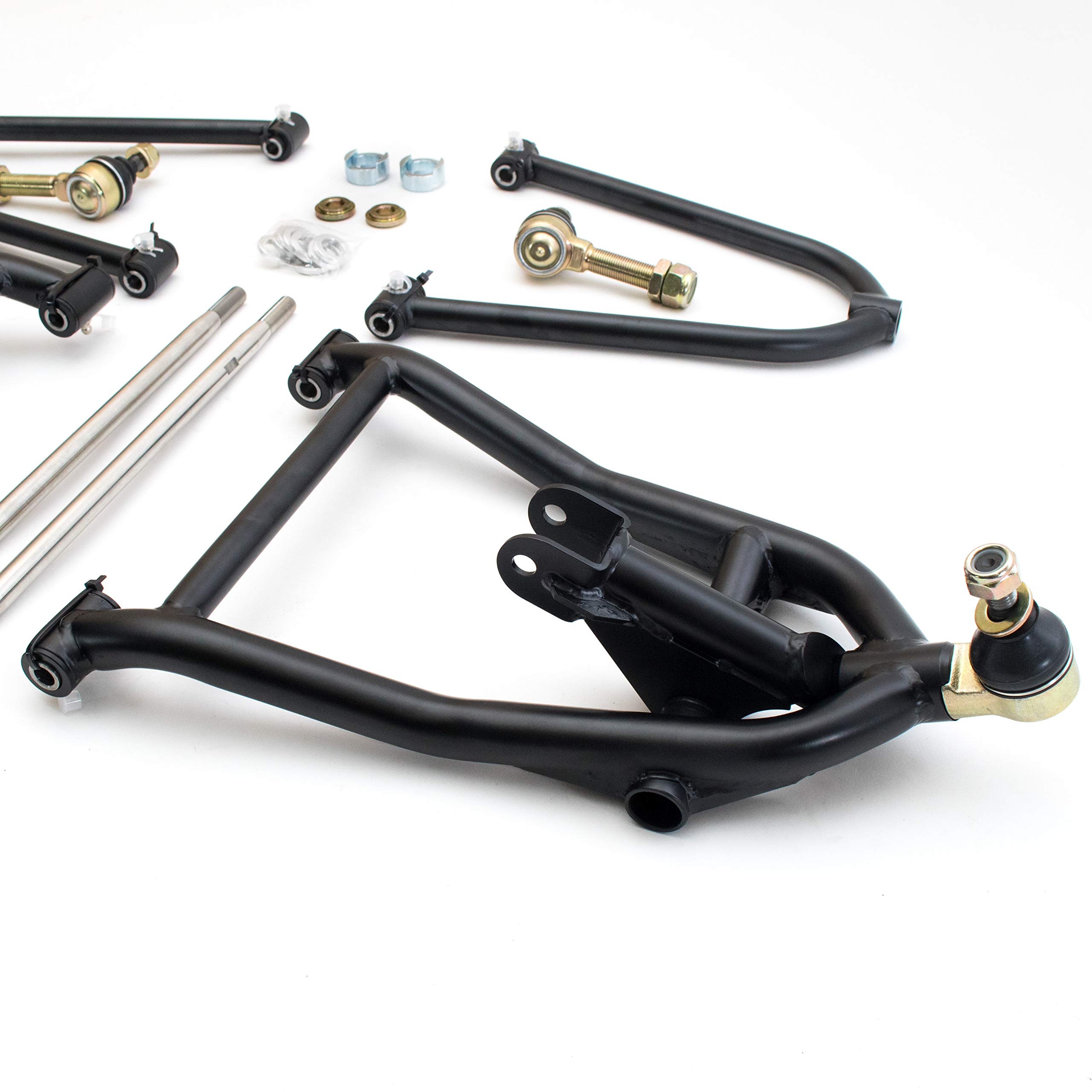 Adjustable A-Arms compatible with Honda TRX 450R, +0.5” to +1” Width, Stock or Cross Country Travel Suspension