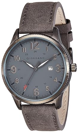 Giordano Analog Grey Dial Mens Watch - A1048-08
