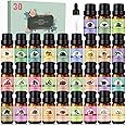 Essential Oils Set - Pure Essential Oils-Perfect for Diffuser, Humidifier, Massage, DIY Candle and Soap Making（30x10 ML）