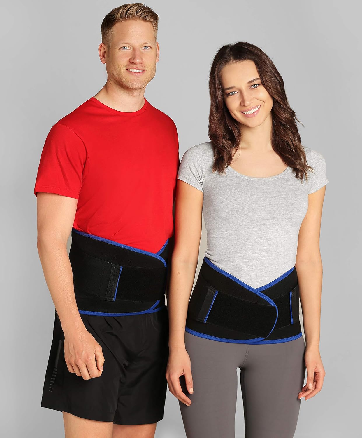 Size 3 Black Flexible Sciatica Pain Relief Brace ®BeFit24 Premium