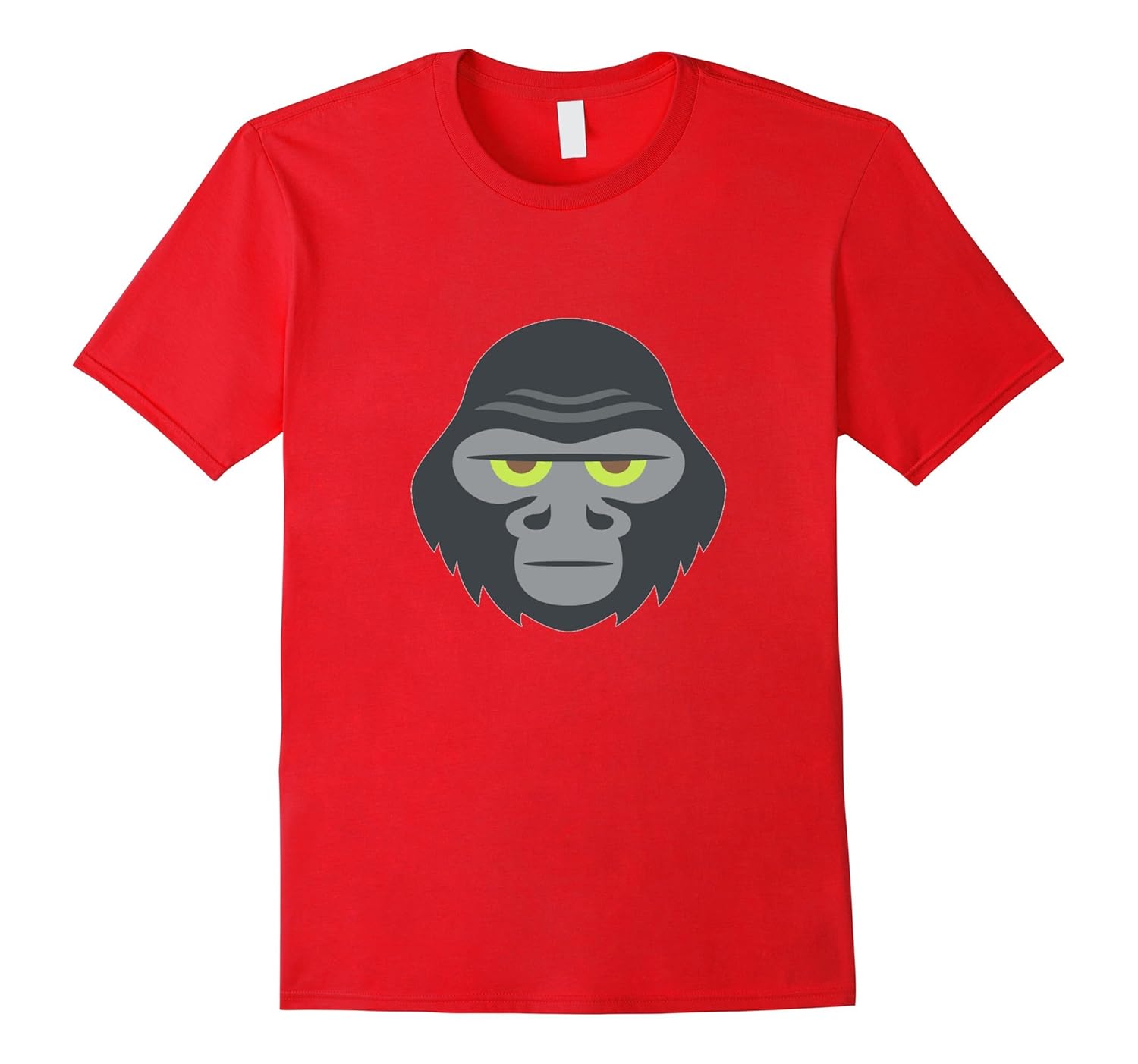 Gorilla Monkey T-Shirt Zoo Animal Face Ape Human-ANZ