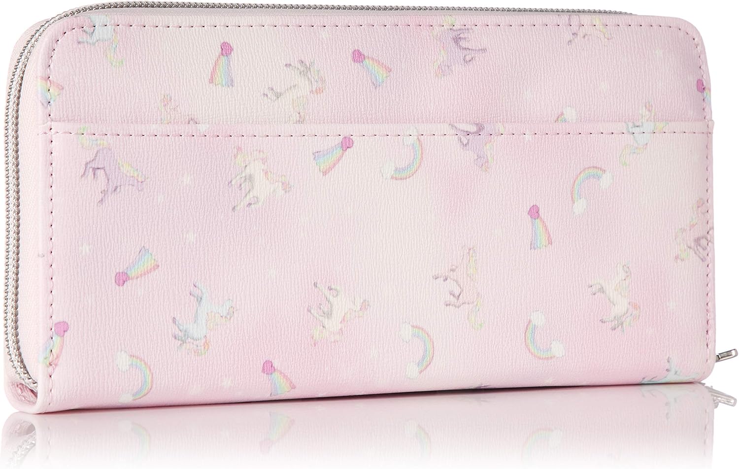 Amazon シークレットドア 長財布 ユニコーン パステル キッズ 財布 ウォレット ゆめかわ 16 ピンク 財布