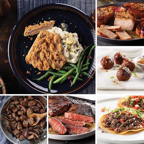 Omaha Steaks Family Favorite Feast (Chicken Fried Steaks, Flat Iron ...