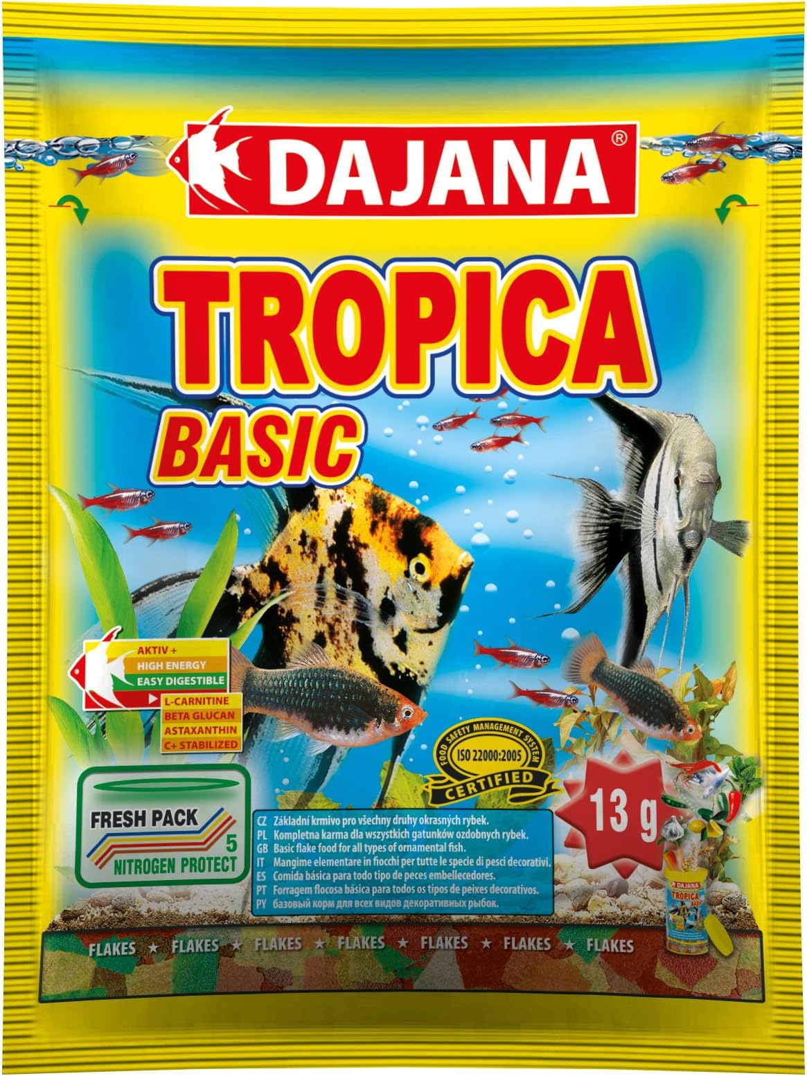 DajanaTopica Flakes Fish Food 13g/80ml