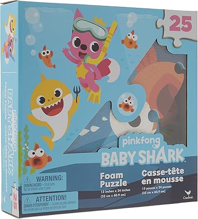 baby shark foam puzzle