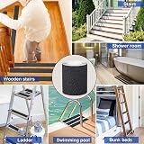 BOMEI PACK Black PVC Anti Slip Tape 150 mm x 10 m High Traction view 8