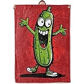 Mounidso Pickle Blanket Flannel Throw Blankets, Funny Vegetable Lightweight Warm Soft Cozy for Cartoon Food Kids Girls Boys, Gifts for Couch Chair Living Room Bedroom Home Decor, 50x60inch