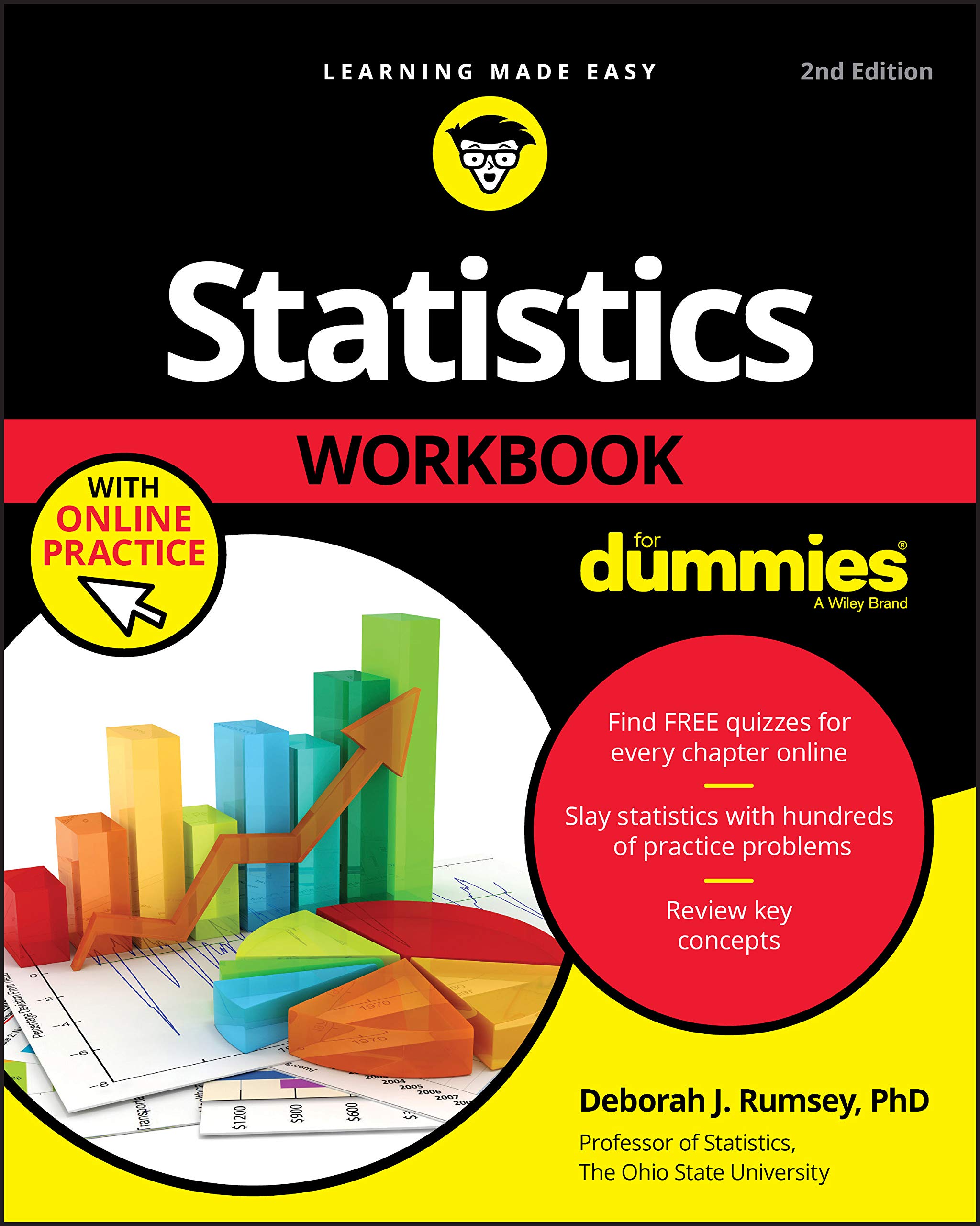 Statistics Workbook For Dummies with Online Practice Statistics Workbook For Dummies with Online Practice Statistics Workbook For Dummies with Online Practice Paperback eTextbook