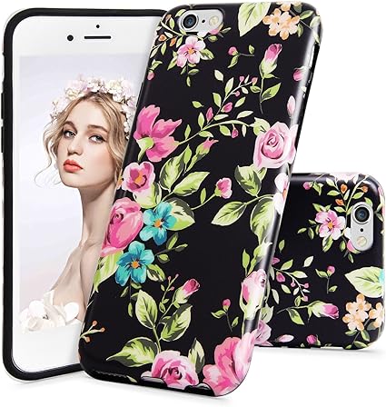 Amazon Co Jp Imikoko Iphone6 ケース Iphone6s ケース おしゃれ かわいい シリコン 衝撃 Tpu ソフト スリム 薄軽 スマホケース 家電 カメラ