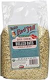 Bob's Red Mill Organic Oats Rolled Quick, 32-Ounce (Pack of 4)