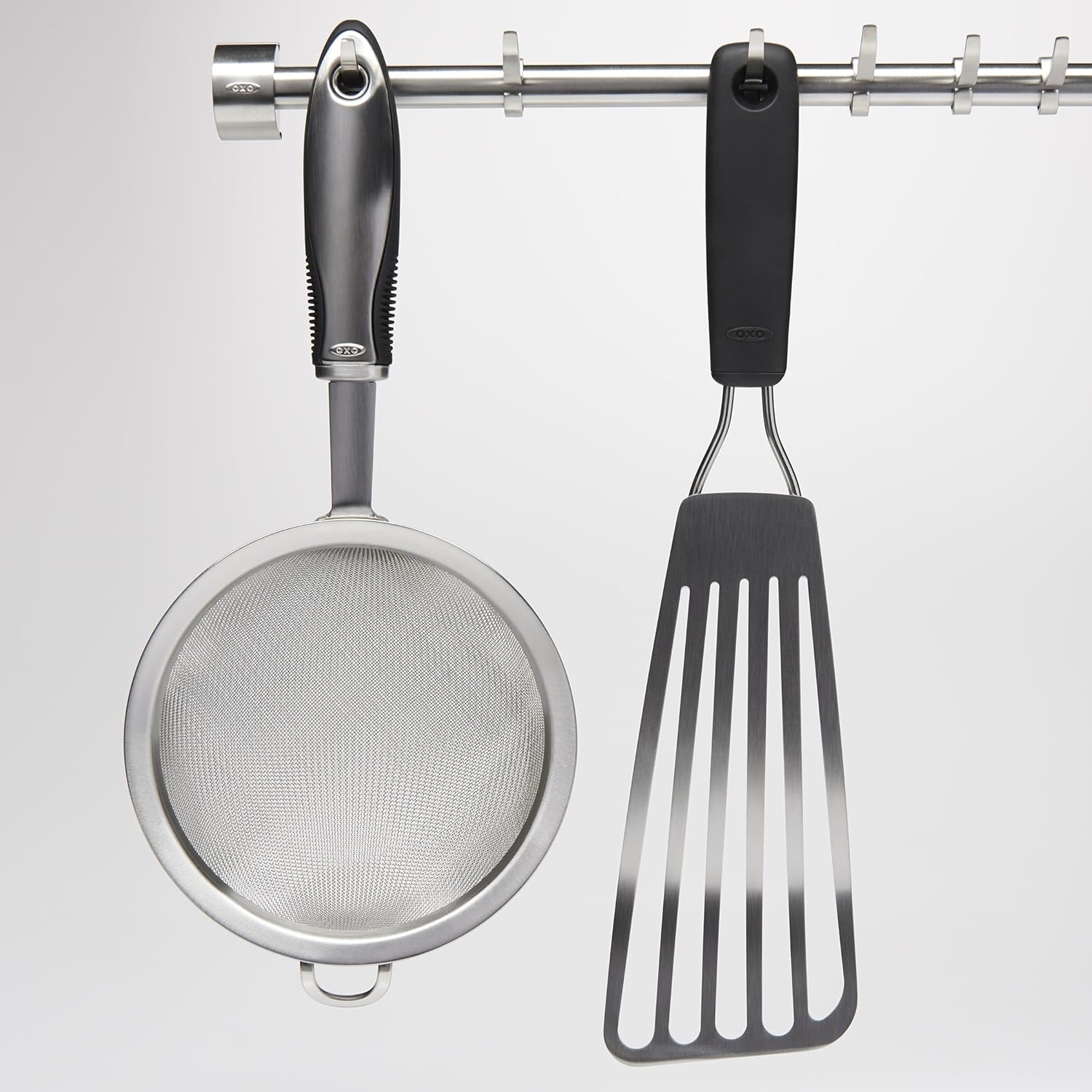 OXO Good Grips Fish Turner, Stainless Steel, 1/2"W x 13.65"L/3-1/2": Spatulas: Home & Kitchen