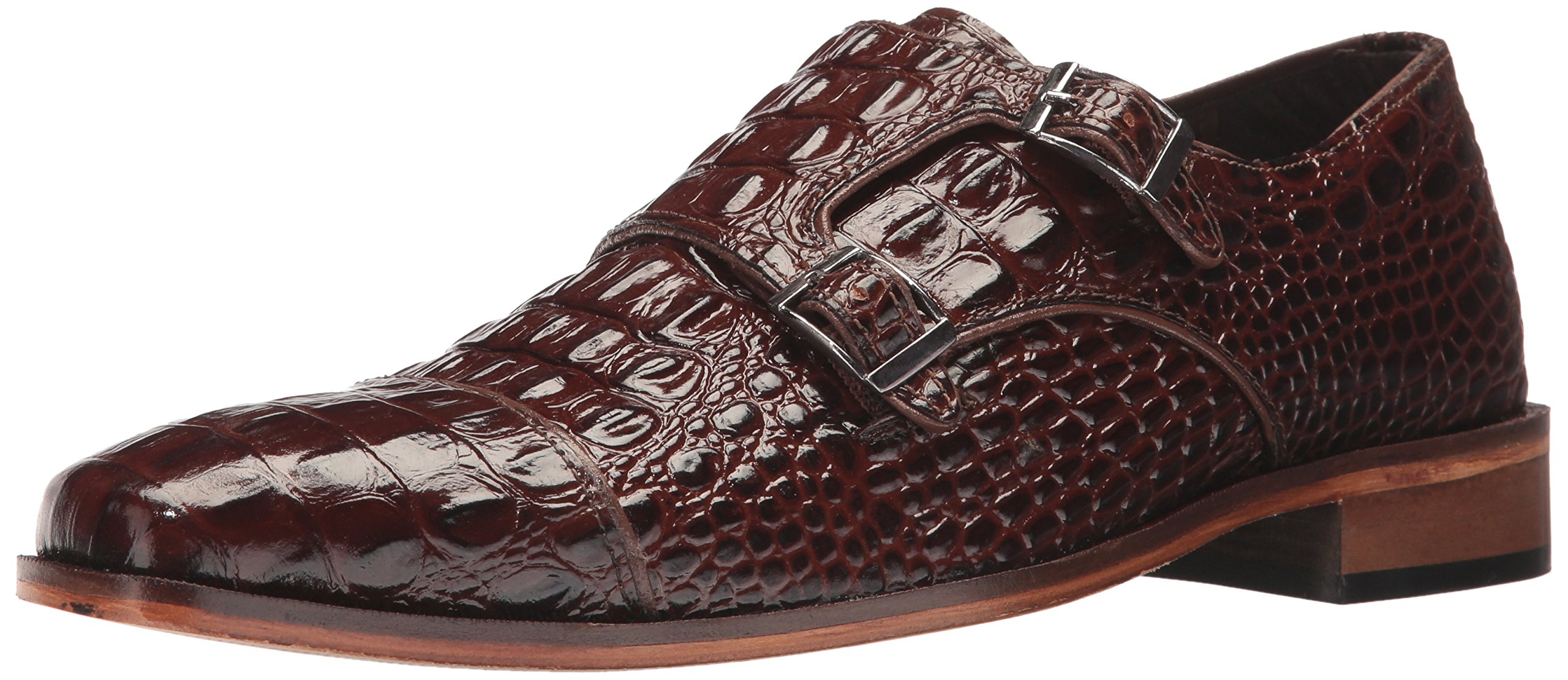 Men's Golato Cap Toe Double Monk Strap Oxford