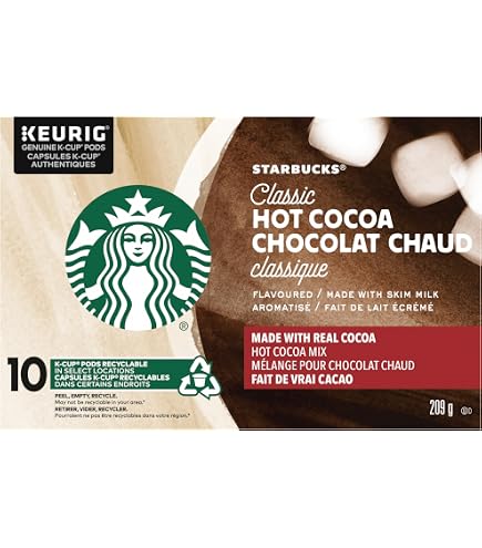 STARBUCKS Peppermint Mocha Flavoured Keurig Coffee Pods, K-Cups, Light  Roast With Notes of Sweet Cocoa & Peppermint, 100% Arabica Beans, 6 Boxes,  0.6 kg : Amazon.ca: Grocery & Gourmet Food