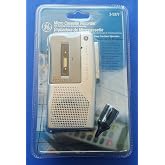 GE 3-5377 Microcassette Recorder