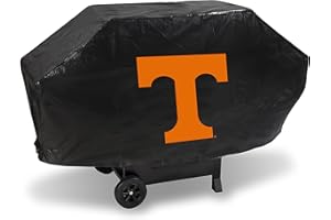 Rico Industries NCAA Deluxe Grill Cover Deluxe Vinyl Grill Cover - 68" Wide/Heavy Duty/Straps