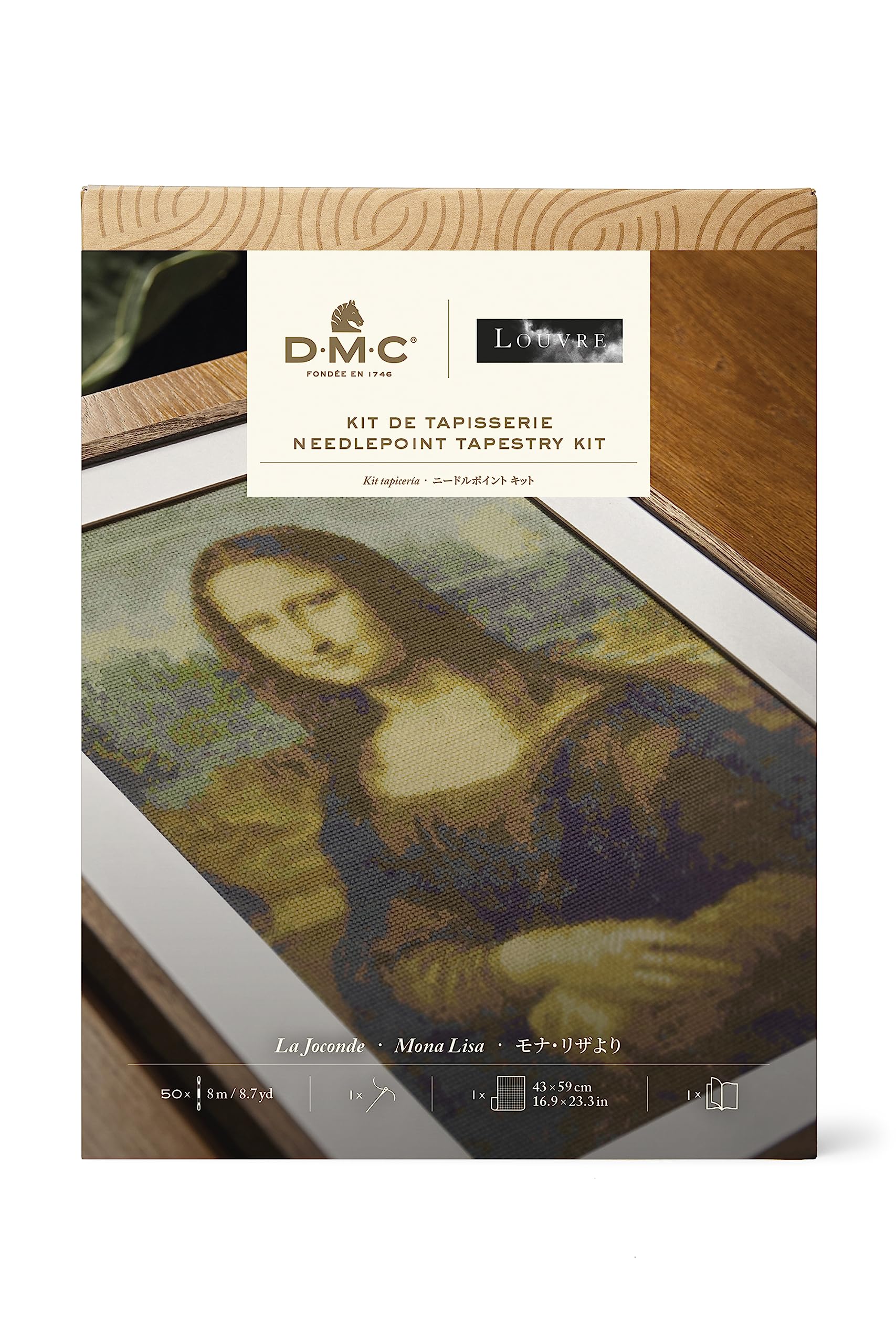 DMC Mona Lisa Tapestry Kit — image 1