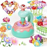 Flower Bouquet Making Kit, DIY Flower Bouquets Craft Toys for Kids, Arts & Crafts Educational Activity Set for Girls Toddler, Christmas Birthday Gift for 4 5 6 7 8+ Year Old Girls and Boys