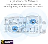 ASUS RT-AX53U AX1800 Dual Band WiFi 6 Router Subscription-Free Network Security view 8