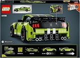 LEGO Technic Ford Mustang Shelby GT500 42138 AR+ Pull Back Drag Race Car view 8