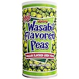 Hapi Hot Wasabi Peas, 9.9-Ounce Tins (Pack of 4)