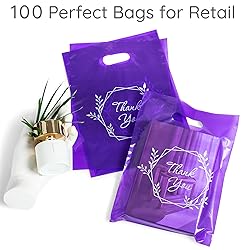 Choice Marts Merchandise bags 100 Purple Color