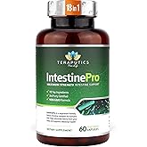 IntestinePro - Gut Health Supplement with Non-GMO Wormwood, Black Walnut, Clove, Pumpkin Seed + 14 More Premium Ingredients - Natural Support for Humans - 60 Vegetarian Capsules
