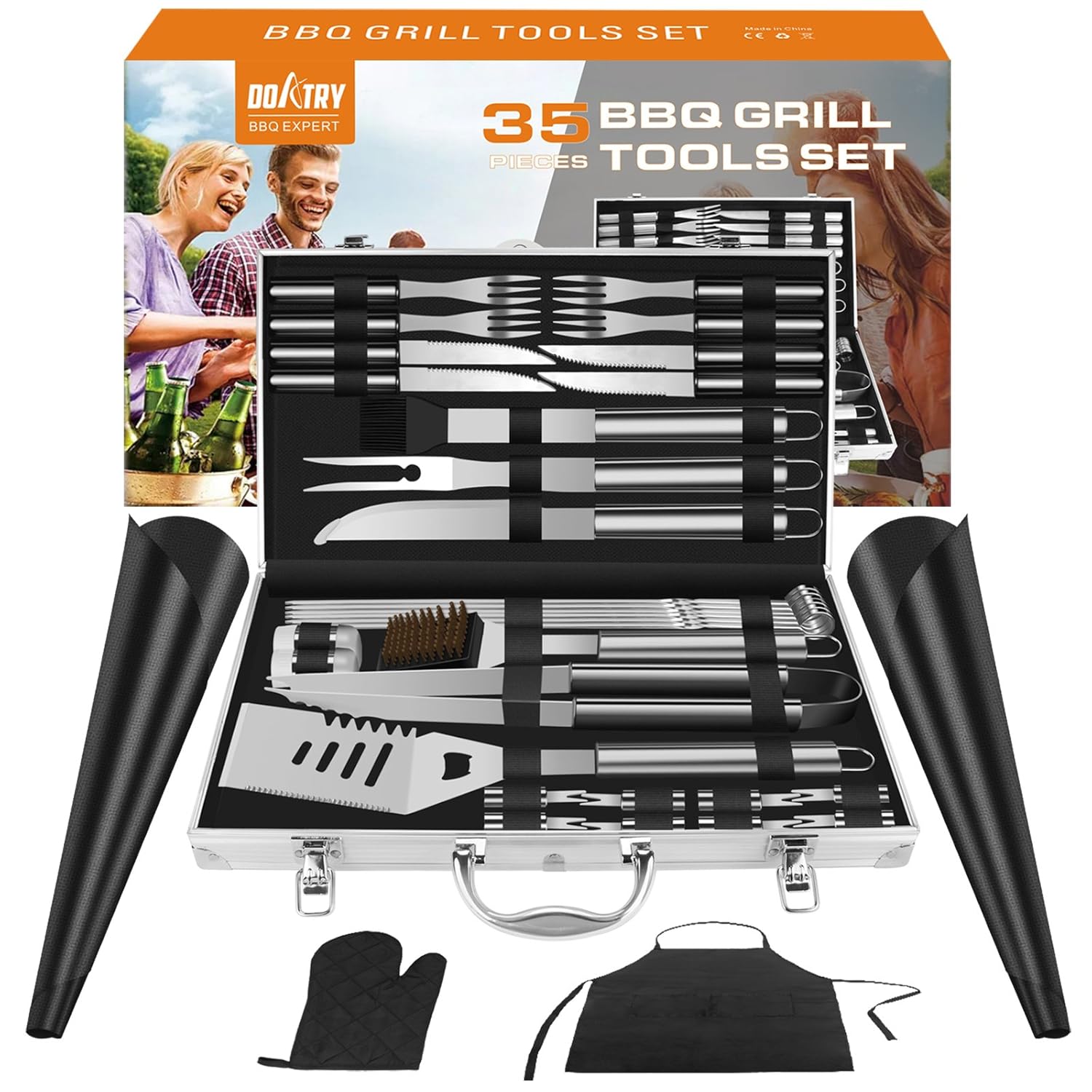 Best Grill Kit With Case For Men Dishwasher Safe Home Easy
