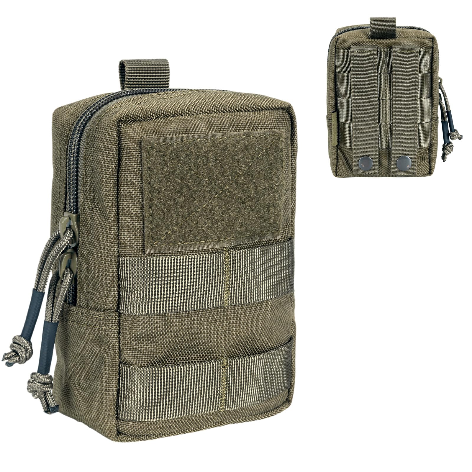 EXCELLENT ELITE SPANKER Tactical Molle Waist Bag Phone Pouch Bag Nylon Utility Pouch for Outdoor, Sports(Ranger Green)
