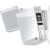 Flexson Wall Mount for Sonos One (White, Pair)