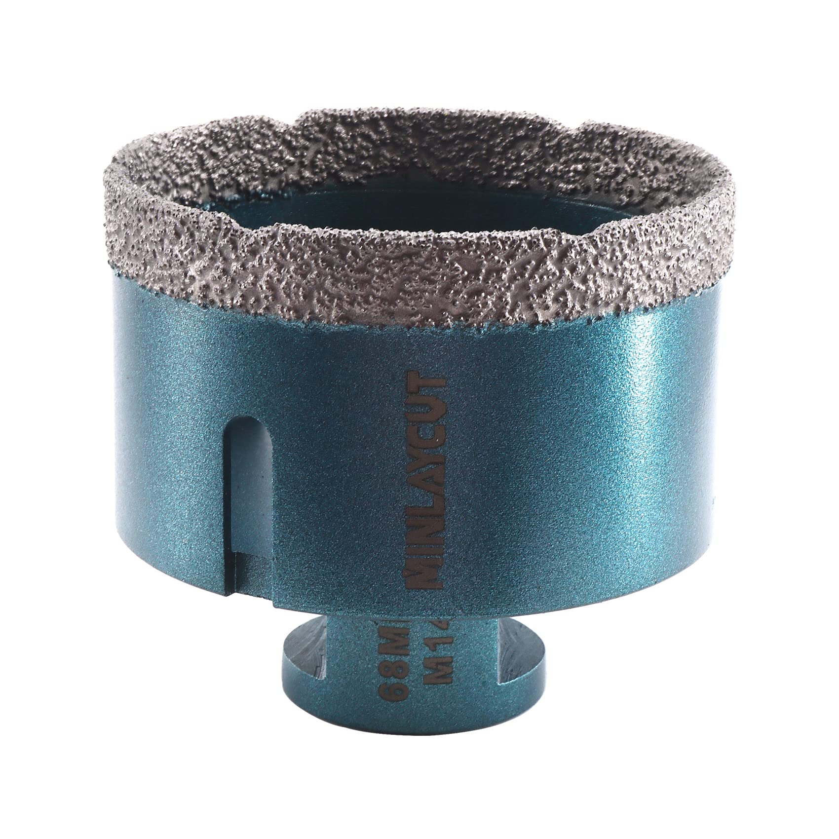 MINLAYCUT Diamond Core Drill Bits 68mm Tile Hole Saw Cutter M14 Thread for Porcelain Tile Ceramic Granite Marble…
