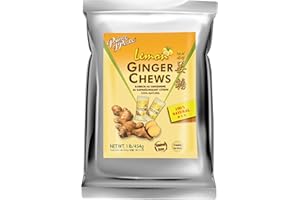 Prince of Peace Ginger Chews With Lemon, 1 lb. – Candied Natural Candy