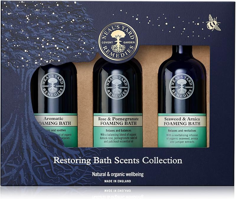 Neal's Yard Remedies Restoring Bath Scents Collection Gift Set Foaming Bath