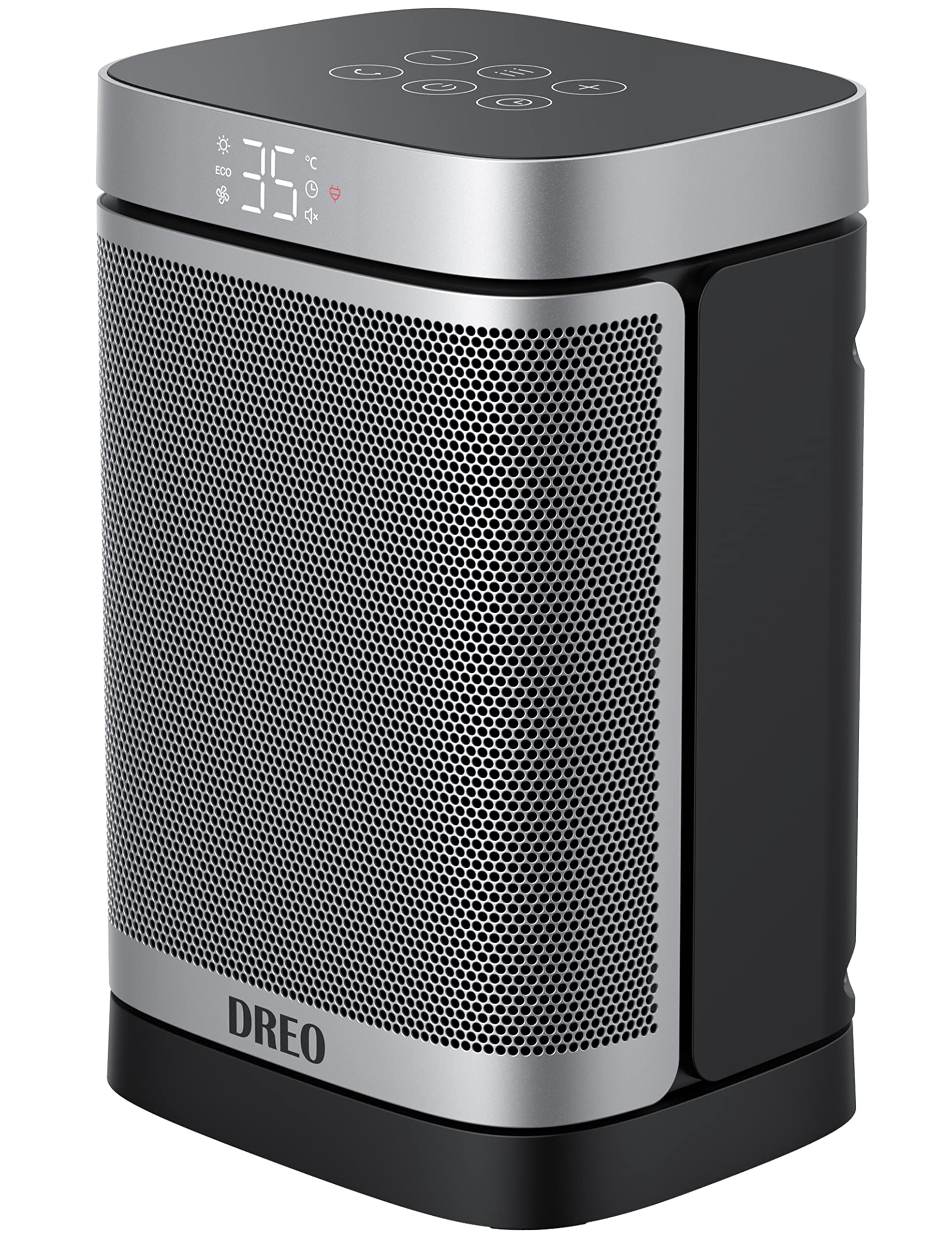 Dreo Space Heater, 3-Mode 3-Speed, 12H Timer, 70ยฐ Oscillation, Thermostat, Energy Efficient Electric Ceramic Heating, Overheating-, Tip-Over-Protection, Silent Fan Heater for Home Use