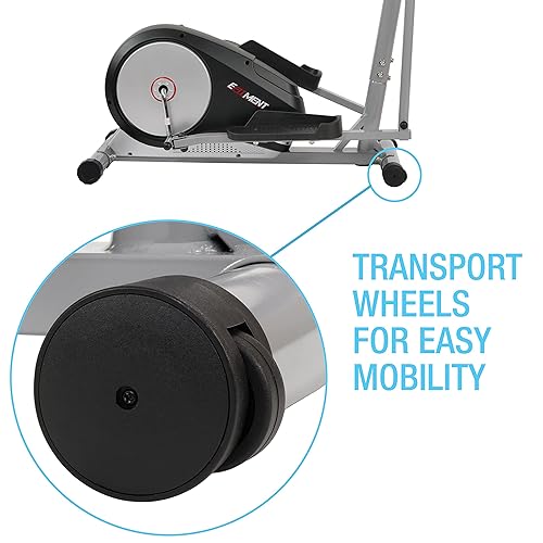 Magnetic Elliptical Machine Trainer w/LCD Monitor and Pulse Rate