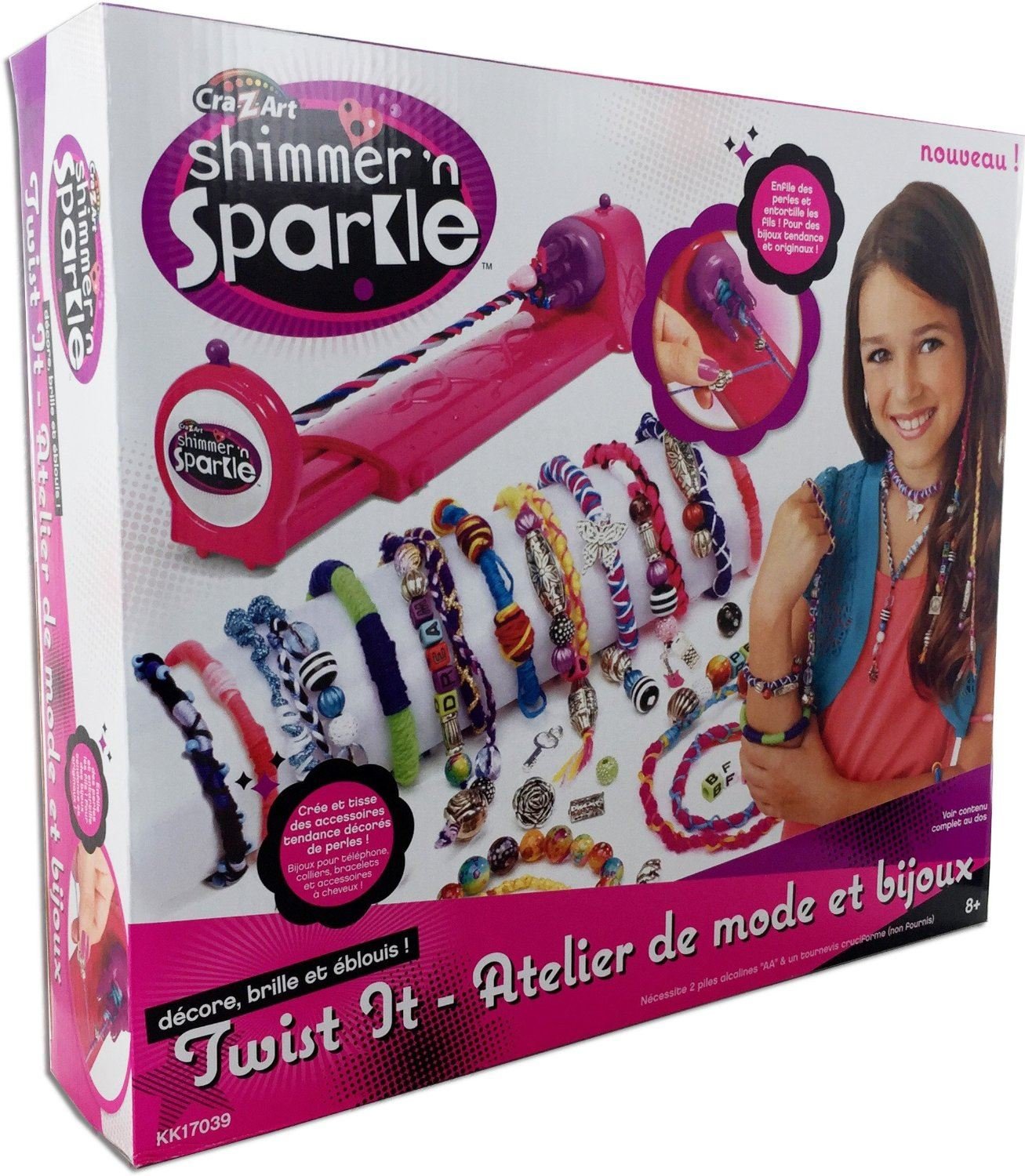 Cra-Z-Art Shimmer and Sparkle Twist/Wear Fashion Maker