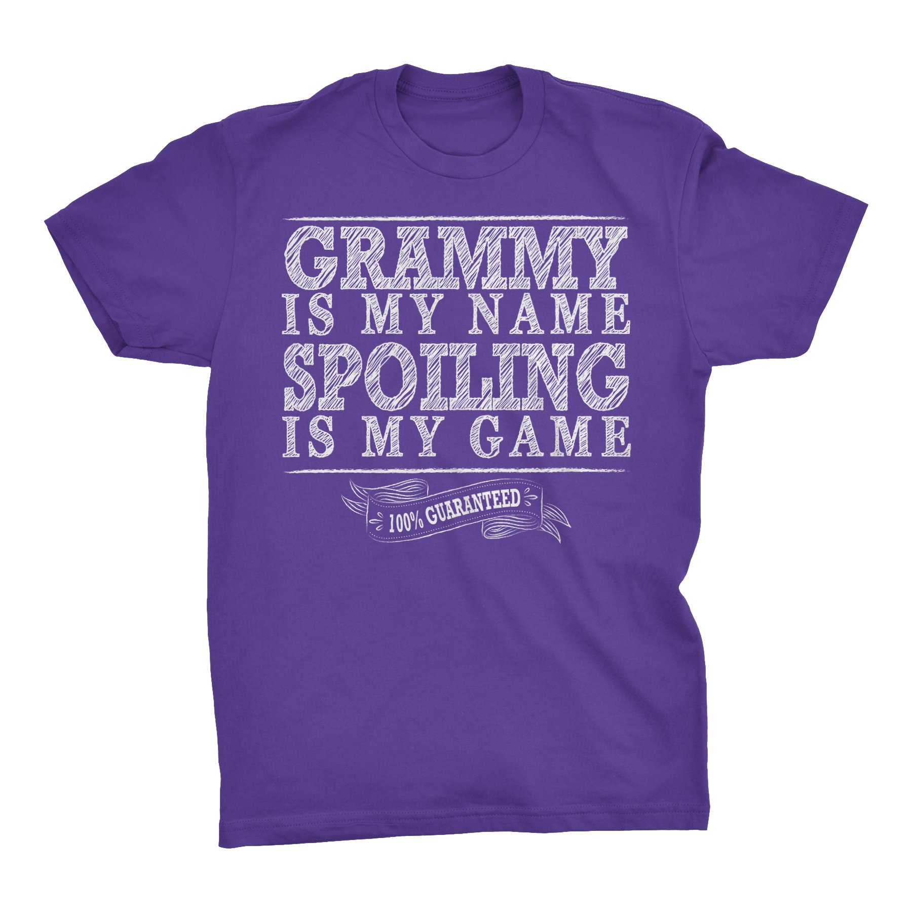 Mothers Day Grandma Gift T-shirt - Grammy Is My Name Spoiling Is My Game