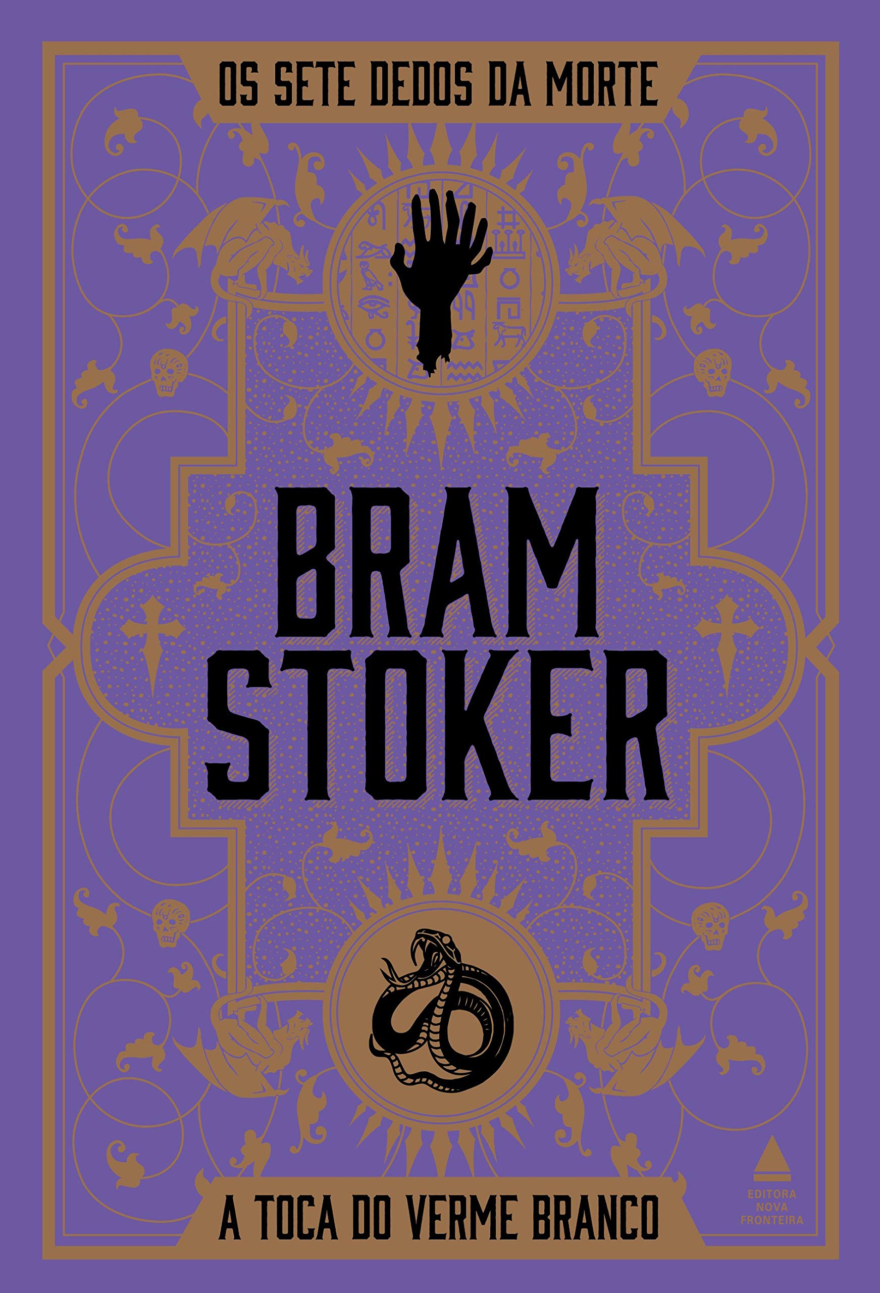 Livro 'Os sete dedos da morte & A toca do verme branco' por Bram Stoker