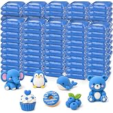 VioraWhite 100 Pcs Air Dry Clay Bulk Modeling Clay for Kid, Blue | Ultra Lightweight Foam Modeling Clay for Kids Adults, DIY Gifts Party Arts Crafts, School Project Supplies, Easy to Shape