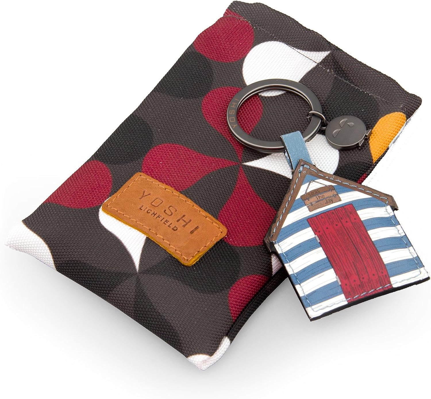 Yoshi Lazy Daze Leather Keyring, Blue, Dim:s: W4.8cm x H10cm x D0.2cm (including Fitting) - Image 4