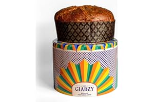 Giadzy by Giada De Laurentiis Traditional Panettone 950g - Classic Italian Holiday Sweet Bread, Artisan Baked Dessert, Perfect for Gifting and Celebrations, Beautiful Italian-Designed Tin.