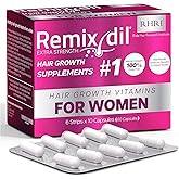 Hair Growth Vitamins Hair Growth Supplements For Women | Supports Thickness And Strength | Helps Reduce Breakage And Thinning | Promotes Healthy Scalp Function | 60 Capsules