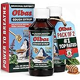 Olbas Syrup Cough Pack of 2 (4 FL. OZ.), Soothing Cough suppressant | Herbal Honey Formula, Supports Healthy Lung &amp; Bronchitis Relief, Natural Cough Syrup for Kids &amp; Adults