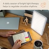 Lumie Vitamin L Slim Light Box SAD Light Therapy White view 5