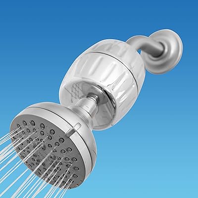 Buy Aquabliss Hd Heavy Duty High Output Shower Filter Latest Superior Advanced 30x Filter Media Universal Multi Stage Shower Head Filter For Chemicals Chlorine Pesticides Sf500 Chrome Online In Maldives B07qbz5xwz