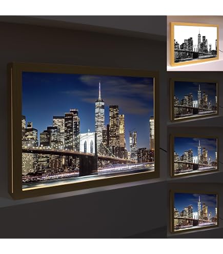 Amazon.com: Northlight LED Lighted NYC Times Square and Classic