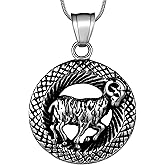 12 Constellation Necklace Zodiac Star Sign Horoscope Pendant 316L Stainless Steel Astrology Birthday Gifts Mens/Women Jewelry